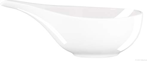 ASA Sauciere, Porzellan, Weiß, 13.5 x 6.8 x 4 cm