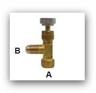 Absperrventil für R600a, Propan/Isobutan, NEU