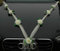 Organza M Auto sposi Rose Decorazione Auto Gioielli Matrimonio Car Auto Wedding Decorazione Ghirlanda PKW (Ecru/Bianco)