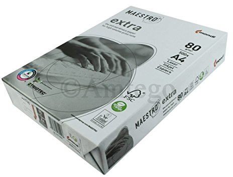 Mondi Kopierpapier Maestro Extra A4 80g/m² 500 Blatt