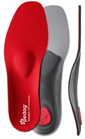 pedag Viva Sport Einlegesohlen – sportliche Schuheinlage aus hochwertigem Dämpfungsmaterial | lindert Druckstellen an der Fußsohle & unterstützt bei Gelenk/ -Fußschmerzen & Rückenbeschwerden