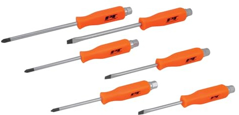 Performance Tool W1729 Strike Cap Screwdriver Set, 6 Piece