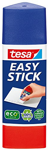 tesa ecoLogo Easy Stick Klebestift, 25 g, Thekendisplay
