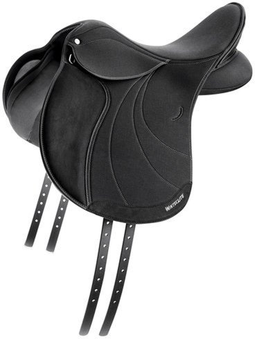 WINTECLite Vielseitigkeitssattel, Cair 18/46 cm, schwarz