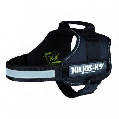 Hundegeschirr JULIUS-K9, M - L, 58 - 76 cm, Schwarz