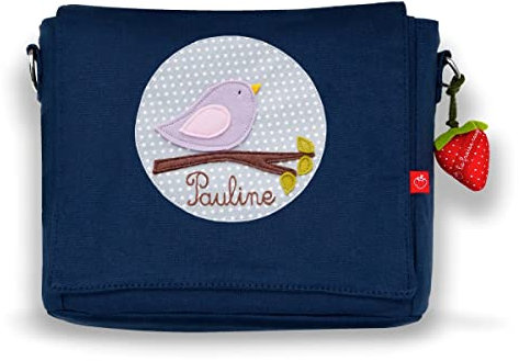 Kindergartentasche mit Namen Vögelchen