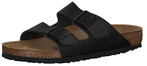 Birkenstock Arizona Mules/Clogs Men Black - 9 - Mules Shoes