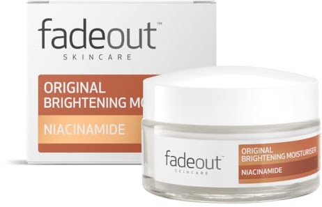 Fade Out ORIGINAL Brightening Day Moisturiser | 50ml | Face Cream for Dark Spots, Dark Circles and Blemishes | Enriched with Vitamin C | Lightweight & Non-greasy Texture
