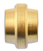 Connect 31174 Brass Olive Stepped 1/2in 50pc