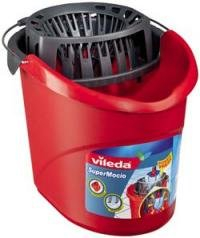 Vileda Supermocio Mop and Bucket with Power Press 10511