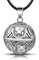 EUDORA Harmony Ball Bola de Grossesse avec Chaine, Lune et étoile Musique Carillon Balle Pendentif pour Enceinte Femmes Future Maman Cadeau Original Bijoux, 114cm+76cm