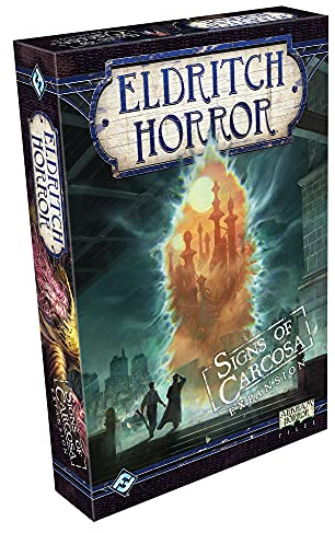 Fantasy Flight Games FFGEH06 Signs of Carcose Eldrith Horror Brettspielerweiterung, ENGL.