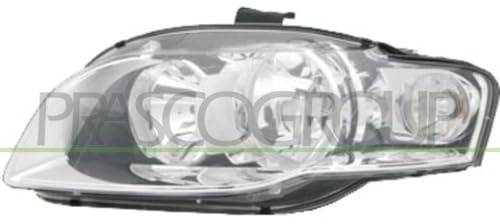 Prasco - AD0224905 - Audi - A4 - Mod. 10/04-11/07 - Scheinwerfer Rechts-H7+H7-Mit Lwr-Mit Motor-Silber-Weisser Blinker