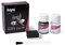 KAPS Professional Lederfarbe Super Color + Preparer für Naturleder, Synthetik und Textil (je 25 ml) zur Pflege und Reparatur von Lederschuhen in Verschiedenen Farben (115 - Dunkelgrau)