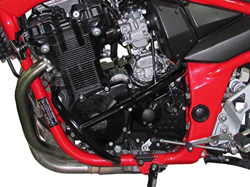 HEED Sturzbügel/Schutzbügel für Suzuki Bandit GSF 600 (1995-2004) / GSF 650 (2005-2006), Schwarz, Links und Rechts, Motorrad-Crashbügel