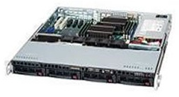 Supermicro SC813MFT-300C Black Computer Case – Computer Box (Shelf, Server, ATX, Black, 1U, 3.5)