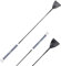 Whip & Go, frustino Jump Gel, 951060, Nero , Lunghezza: 65 cm