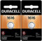 Duracell 1616 DL1616 CR1616 CR1616 DL1616 DL1616B2PK Pile bouton pour montre 3,0 V Lithium, 2 pièces (lot de 1)