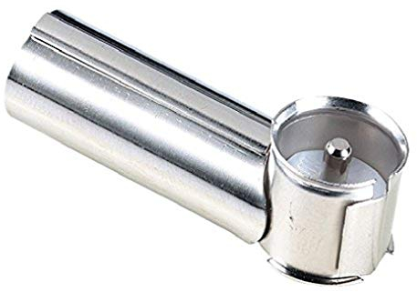 HAMA Adattatore Spina Antenna ISO 90°, Presa DIN, Nero