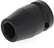 GEDORE Douille impact, Douille avec entraînement 1/2 12,5 mm, Profil UD 6 pans, Taille 12 mm, Actionnement par une machine, Voiture K19 12