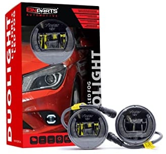 DUOLIGHT ver. 2 MINI Tagfahrleuchten und Nebelscheinwerfer LED FOG + TFL ⌀ 70mm