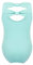 FEESHOW Mädchen Ballettanzug Ballettkleid Ballett Trikot ohne Arm Body aus Baumwolle Ballettkleidung Pfefferminze Grün 92-98/2-3 Jahre