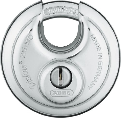 ABUS 26/90 KD B hohe Sicherheit Edelstahl eingegeben verschiedenen Diskus Vorhängeschloss