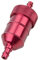 GOOFIT filtro del gas combustibile in alluminio Sostituzione per moto tascabile mini ATV rosso
