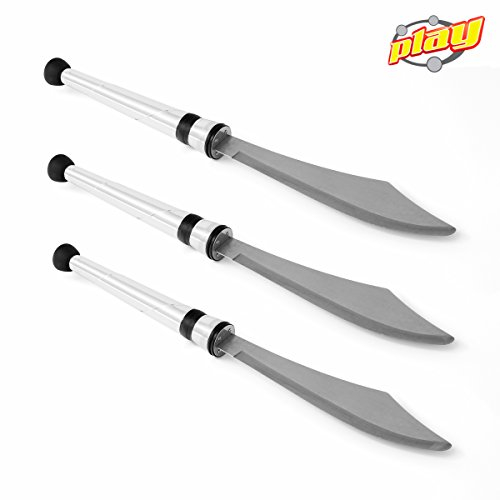 Play Juggling - Faux Couteaux pour Jongler - Set de 3 Couteaux