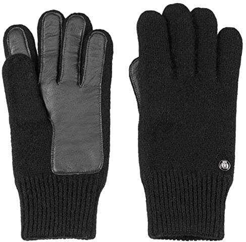 Roeckl Walkhandschuhe Lederinnenhand 21013-502 Herren Handschuhe Schurwolle (8.5, schwarz)
