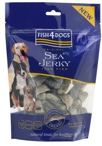 Fish4Dogs Sea Jerky Fish Bones 100 g (Pack of 3)