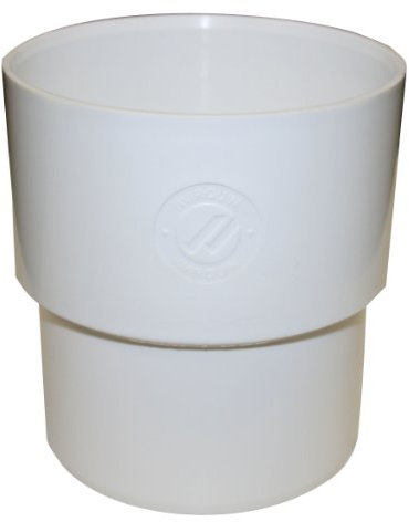 Wirquin 71090001 Adaptateur pour pipe WC F100/M93, blanc