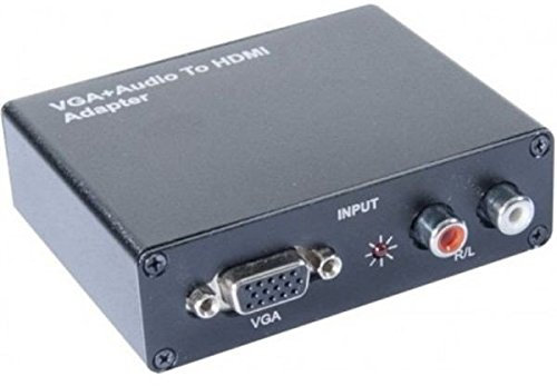 Générique VGA+Audio (2xRCA) zu HDMI Monoblock Konverter