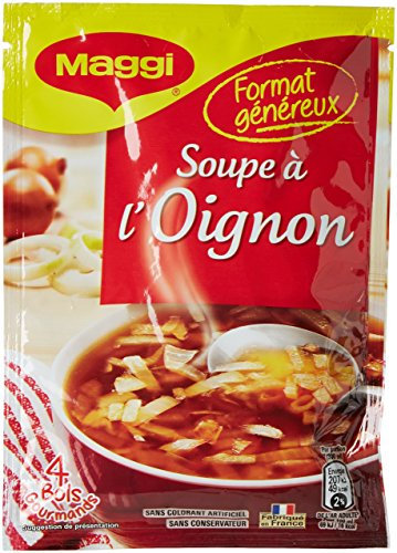Maggi Soupe à l'Oignon (1 Sachet) 61g - Lot de 10
