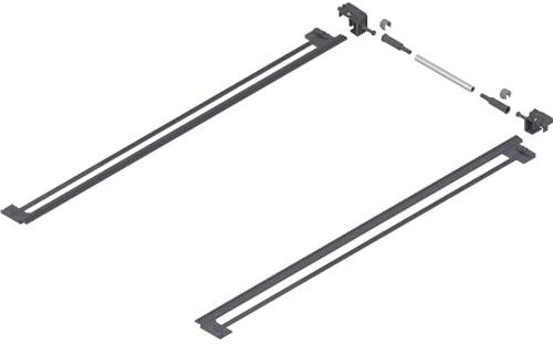 BLUM TANDEM Seitenstabilisierung, Nennlänge bis 650mm, passend zu Blum Teilauszug 550H
