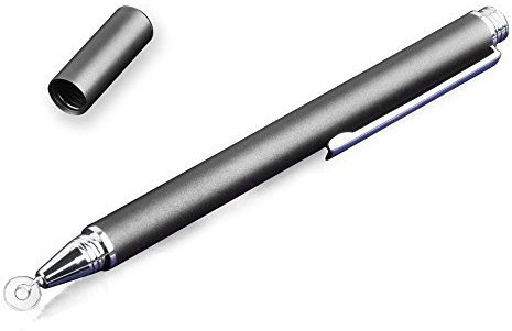 InventCase Round Tip Capacitive Stylus Pen for Amazon Kindle Fire HD Tablets and Other Kindle Devices (All Models) - Black