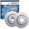 Bosch BD1249 Bremsscheiben - ECE-R90 Zertifizierung - zwei Bremsscheiben pro Set