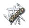 Victorinox Climber Swiss Army Pocket Knife, Medium, Multi Tool, 14 Functions, Blade, Bottle Opener, Camouflage