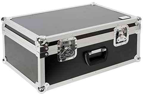 MUSIC STORE Universal Foam Case II - Robustes Wasserabweisendes Holzcase - Individuell Anpassbare Hartschaumeinlagen - Butterflyverschlüsse - Ideal für Controller, Mixer, Werkzeug - Außenmaße