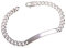 Silberketten Store Gravurarmband 5,5mm breit, inklusive Gravur - 925 Silber, Länge wählbar 16-25cm