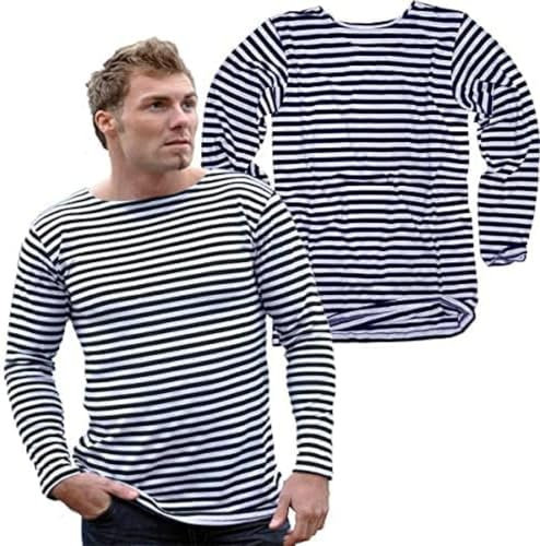 Mil-Tec Russ Marine Pullover Gestreift M