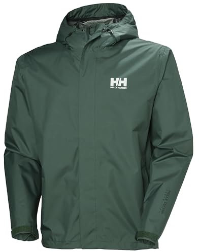 Helly Hansen Seven J Jacket Giacca, Jungle Green, XL Uomo