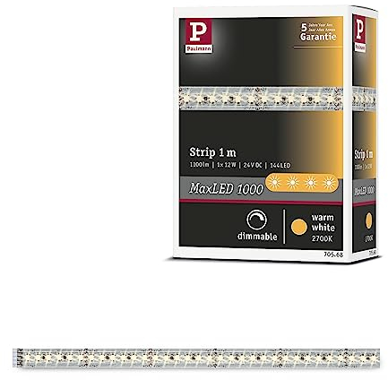 Paulmann 705.68 Strip, Integriert, silber