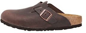 Birkenstock Unisex Boston Clog,Habana Oiled Leather,39 N EU