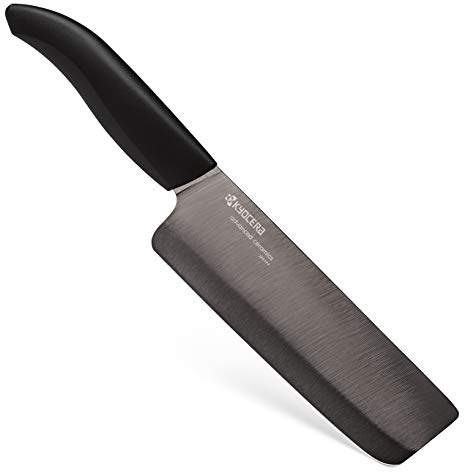 Kyocera FK150BKN BK Couteau Nakiri Manche Noir Lame Céramique 15 cm