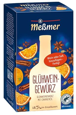 Meßmer Glühwein-Gewürz 10 TB, 6er Pack (6 x 15 g Packung)
