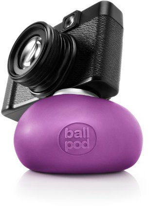 BallPod 8cm Flexible Stand with Tripod Mount for Cameras and Smartphones - Pink