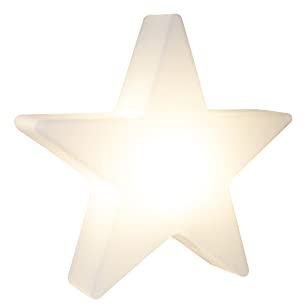 8 seasons design | warmweiße LED Beleuchtung | Stern Shining Star (Ø 100 cm, UV-beständig, Weihnachtsstern Indoor & Outdoor) | weiß