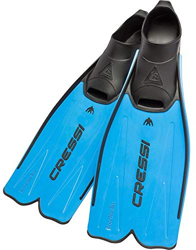 Cressi Rondinella, Pinne da Nuoto, Unisex - Adulto, Blu, 37/38