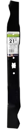 Maxpower 331528B Mulching Blade for 21 Inch Cut MTD/Cub Cadet/Troy-Bilt Replaces 742-04100, 742-0741, 742-0741A, 942-0741, 942-0741A